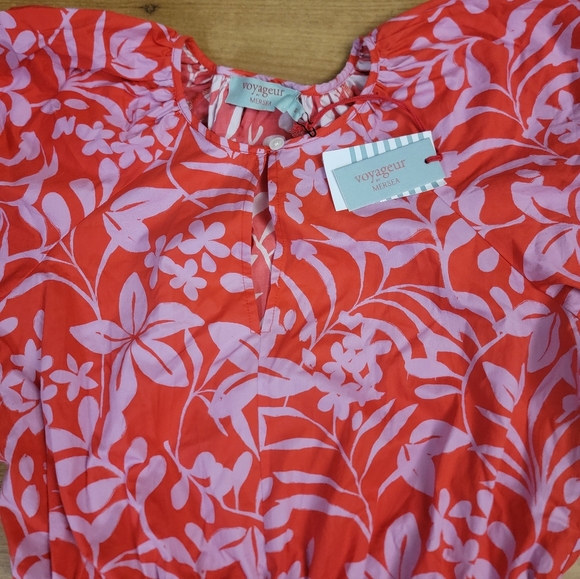 Voyageur by Mersea Hedy Tropical Floral Midi Dress - Picture 6 of 16